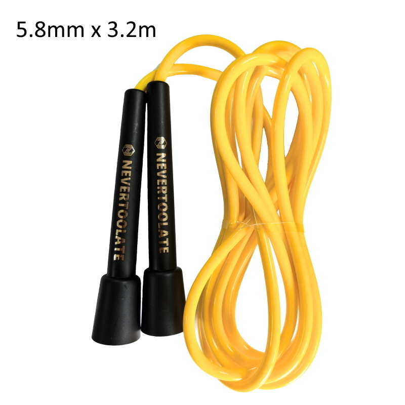 Speed Skipping Rope - NEVERTOOLATE 143 grammi 5,8 mm diametro