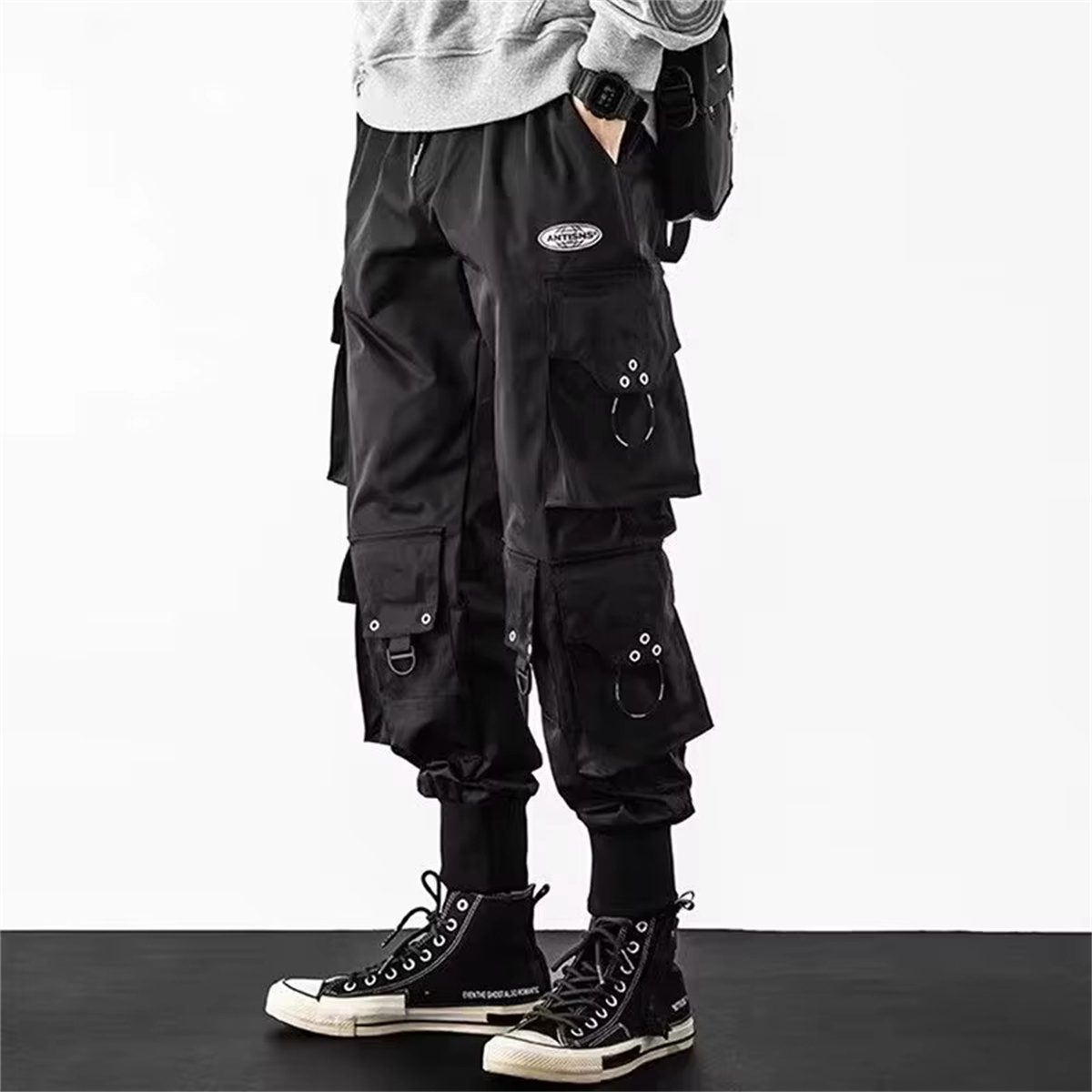 Outdoor Sport Waterproof Pants - Pantaloni Cargo Vintage Larghi da Uomo