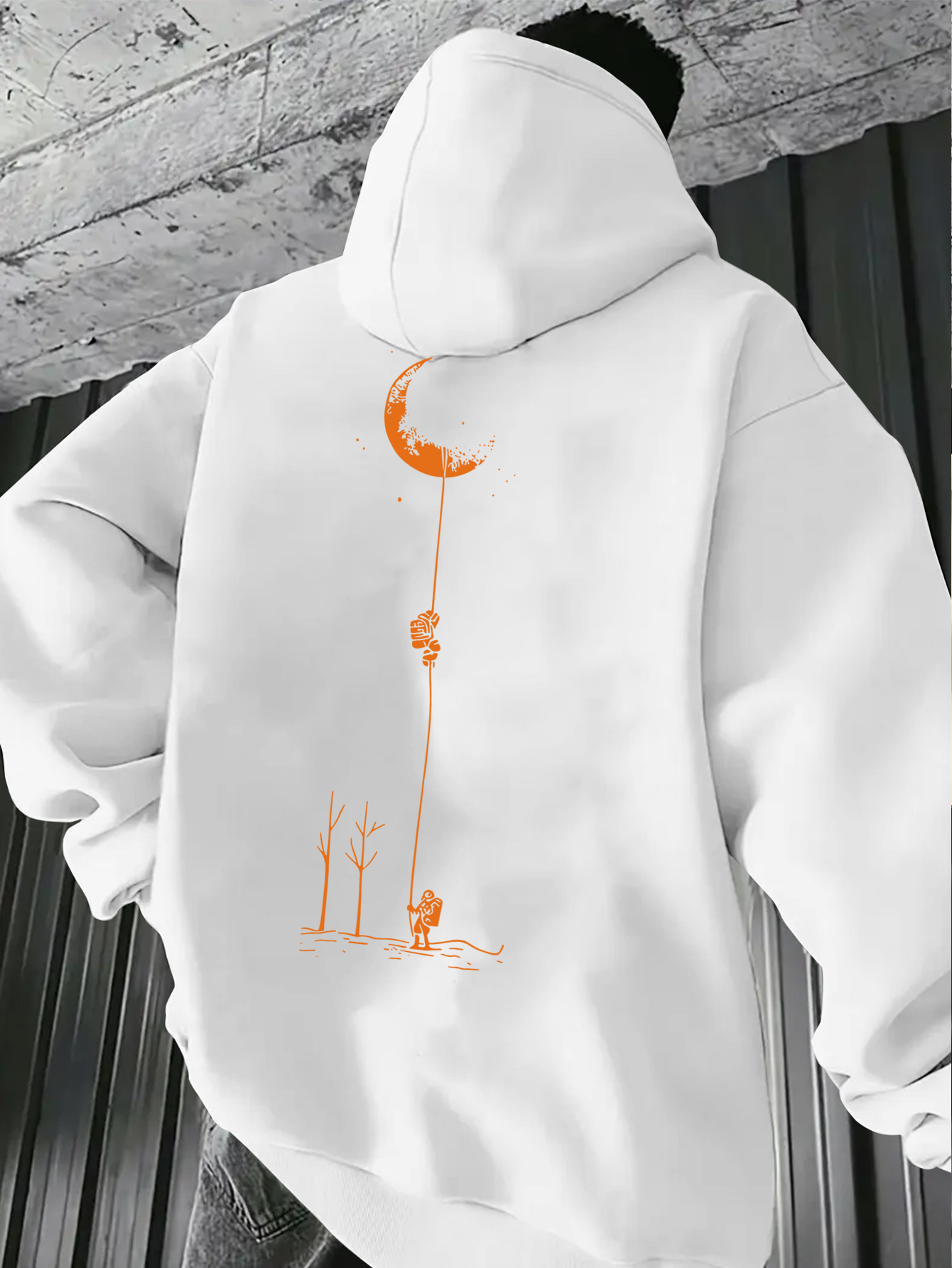 Felpa con cappuccio da uomo pe - Outdoor Sport Drawing recensione e prezzo