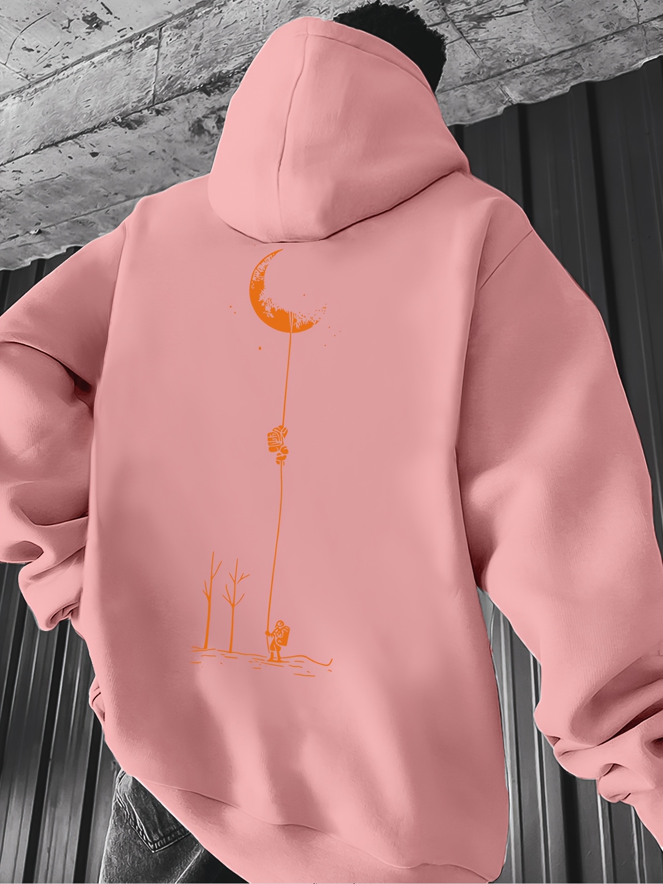 Felpa con cappuccio da uomo pe - Outdoor Sport Drawing recensione e prezzo