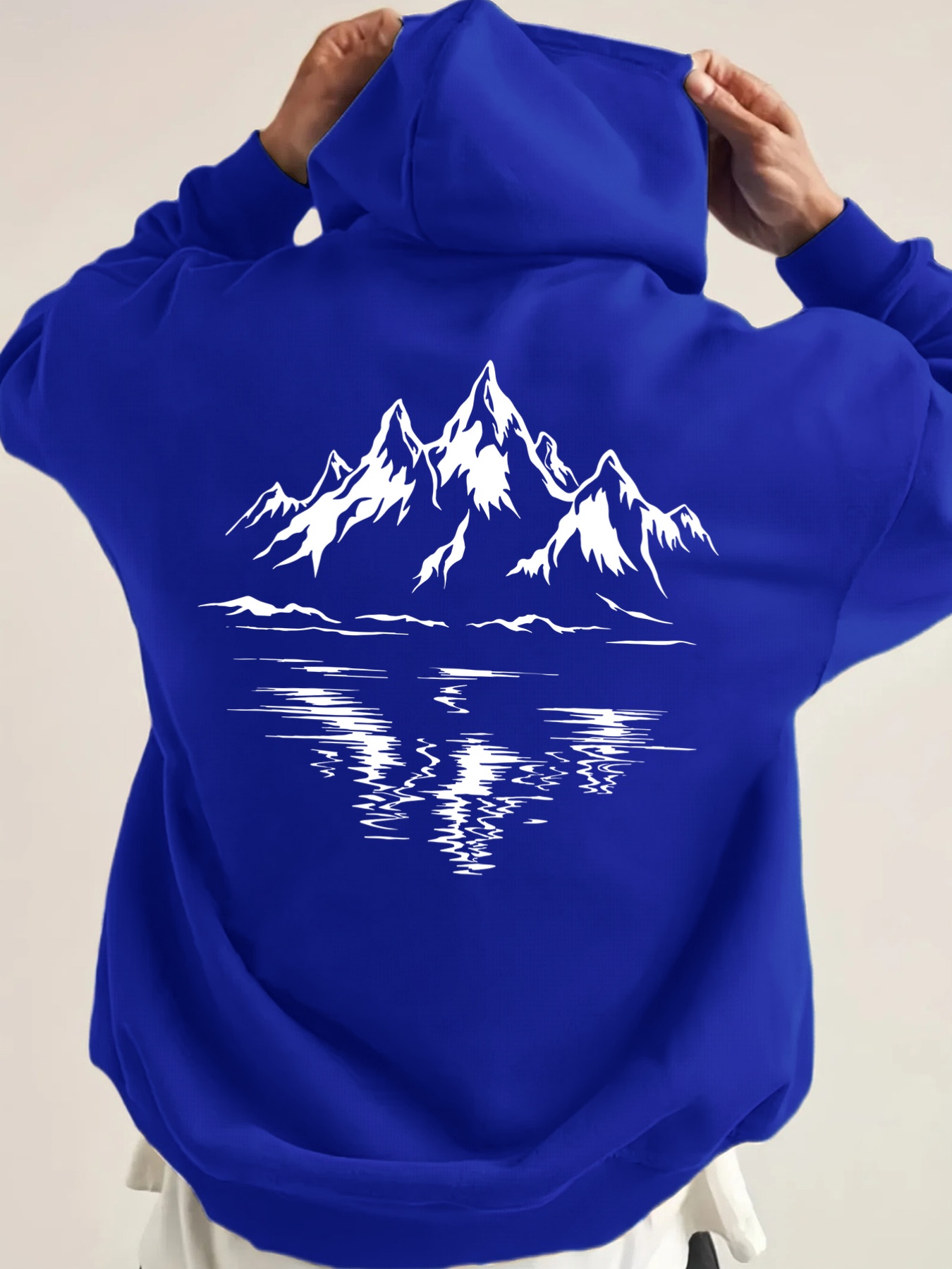 Felpa con cappuccio da uomo pe - Outdoor Sport Drawing recensione e prezzo