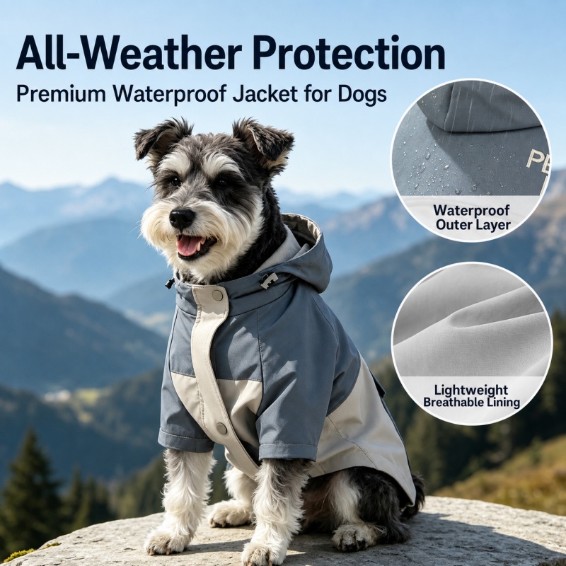 Impermeabile Regolabile per Ca - Outdoor Sport Coat recensione e prezzo